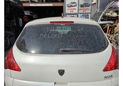 Peugeot 3008 bagaj kapağı beyaz