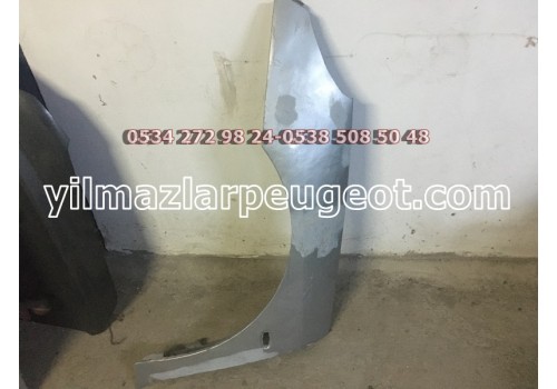 peugeot 407 sol ön çamurluk az hasarlı